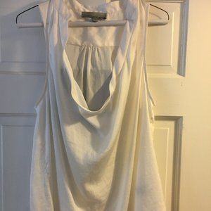 CURRENT AFFAIR cream sleeveless blouse - NWOT